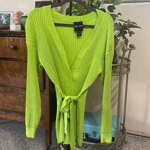 New, no tag. Bright green Ivy park romper